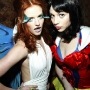 Lydia Hearst and Michelle Trachtenberg