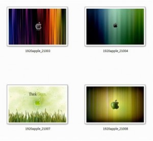 Set di sfondi gratis in stile Mac per Wondows 7, Vista, XP