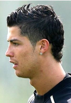 hairstyles of Cristiano Ronaldo