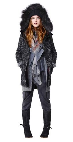 Cappotto con cappuccio Pennyblack collezione inverno 2011 2012