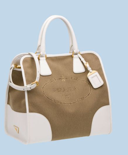 borsa prada beige