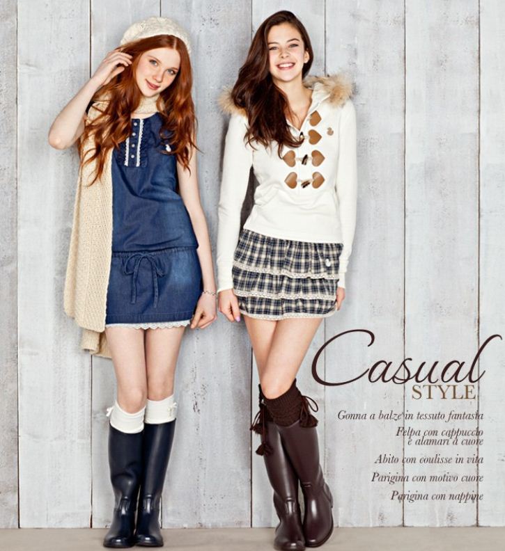 Abito e felpa Duck Farm ragazze inverno 2012 2013