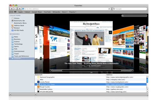 safari 4 cover flow