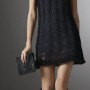 Abito nero in maglia