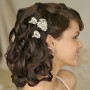 Acconciatura sposa capelli mossi 2010 2011