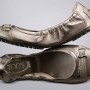 Ballerine in vernice metalizzata