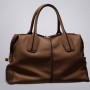 Bauletto in pelle mogano chiaro inverno 2011