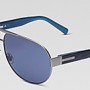 Occhiali Aviator in plastica e rutenio Gucci 2010