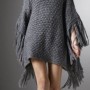Poncho in lana sisley