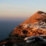 Isola di Folegandros al tramonto