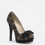 Decollete open toe con plateau Fendi