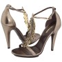 Sandali color oro Roberto Cavalli