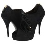Scarpa con lacci e back zipper Roberto Cavalli