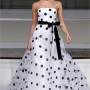 Vestito a pois Oscar de la Renta estate 2011