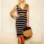 Vestito a righe estate 2011 Salvatore Ferragamo
