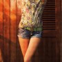 Shorts corti in jeans Roy Rogers estate 2011