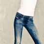 jeans Diesel con dettagli biker