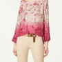 Maglia fantasia floreale Zara lookbook maggio 2011