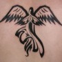 Tatuaggio angelo stilizzato