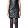 Abito in ecopelle Sisley inverno 2011 2012