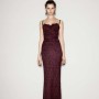 Abito lungo in pizzo Dolce Gabbana collezione autunno inverno 2012