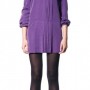Abito viola Sisley autunno inverno 2011 2012