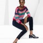 Pantaloni e scarpe modello francesina Benetton