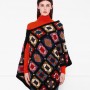 Poncho Benetton inverno 2012