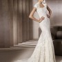 Abito da sposa 2012 a sirena in pizzo collezione Pronovias modello Ermita