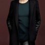 Cappotto con maniche in pelle Zara autunno inverno 2011