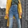 Cappotto e jeans a vita alta Denny Rose inverno 2011 2012