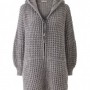 Cappotto in lana con zip Stefanel inverno 2011 2012