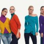 Cardigan e magliette colorate Denny Rose autunno inverno 2011 2012