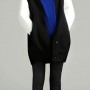 Giaccone bicolore e leggings Zara lookbook settembre 2011