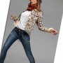 Giubbino e jeans Denny Rose inverno 2011 2012