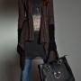 Maxi cardigan e borsa Miss Sixty inverno 2011 2012