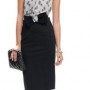 Top in seta e gonna lounguette Pinko