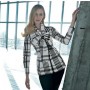 Camicia a quadri con fiocco Naracamicie collezione autunno inverno 2011 2012