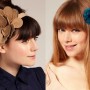 Fascia e fermaglio con motivi floreali per capelli inverno 2011 2012