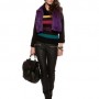 Gilet in ecopelliccia e pantaloni slim Motivi inverno 2011 2012