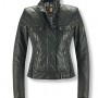 Giubbino in pelle donna