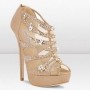 Sandali con plateau e paillettes Jimmy Choo