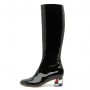 Stivali inverno 2012 con tacco medio colorato Casadei