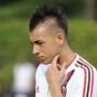 Taglio capelli El Shaarawy con cresta