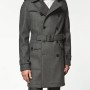 Cappotto doppiopetto con cintura Zara uomo inverno 2012