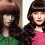 Foto tagli capelli ricci con frangia
