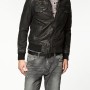 Giubbino in pelle Zara