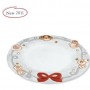 Piatto centro tavola Thun Natale 2011 cm 30 Euro 50