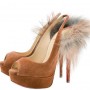 Sandali in camoscio Christian Loubotin inverno 2011 2012