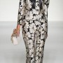 Completo giacca e pantaloni Moschino primavera estate 2012